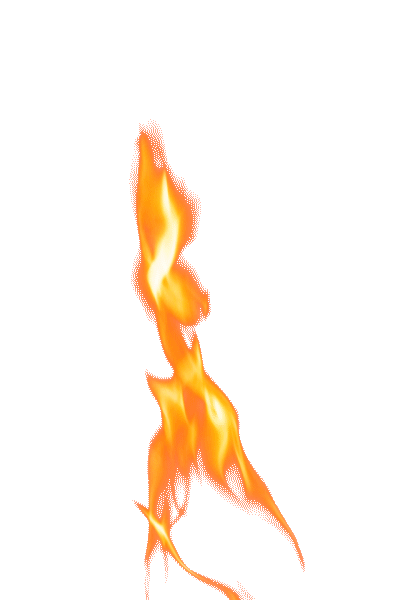 brennende Flammen